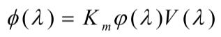 LED光源光通量的計(jì)算式